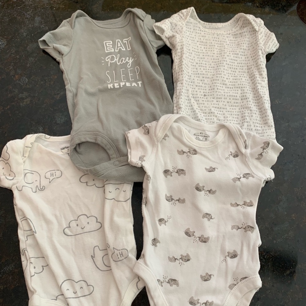 3 month carters onesies